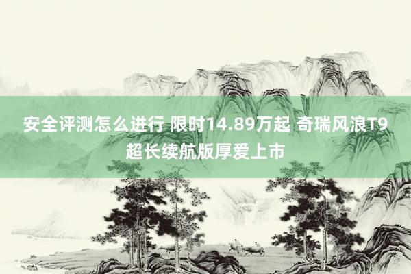 安全评测怎么进行 限时14.89万起 奇瑞风浪T9超长续航版厚爱上市